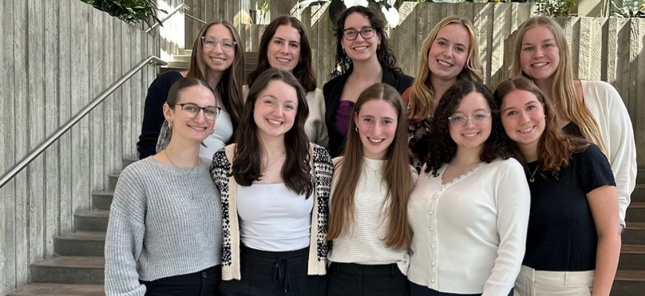 group of Pitt Nursing Students at National Student Nursing Conference