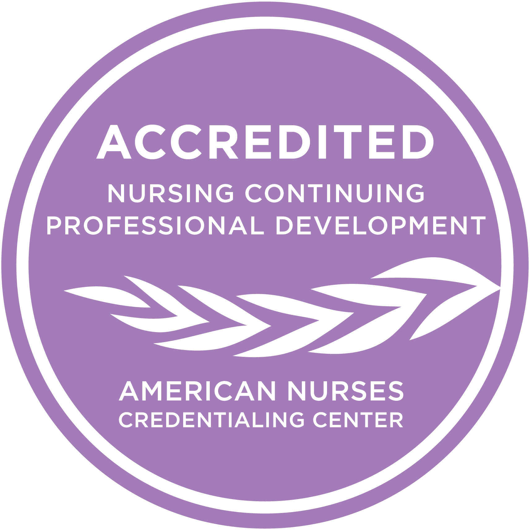 Accredited Provider American Nurses Credentialing Center logo
