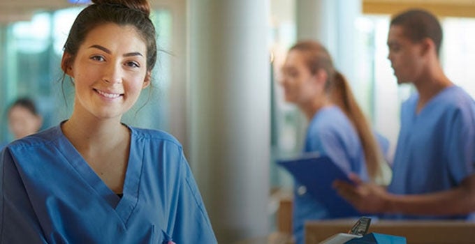 DNP Nurses in Scrubs