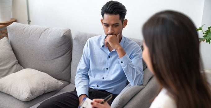 Caregiver and patient consult