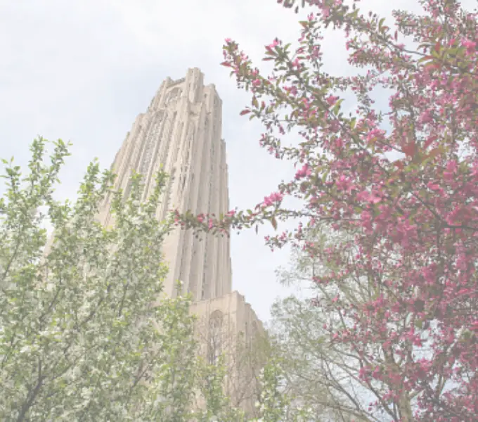 Image of Cathedral tower in campus