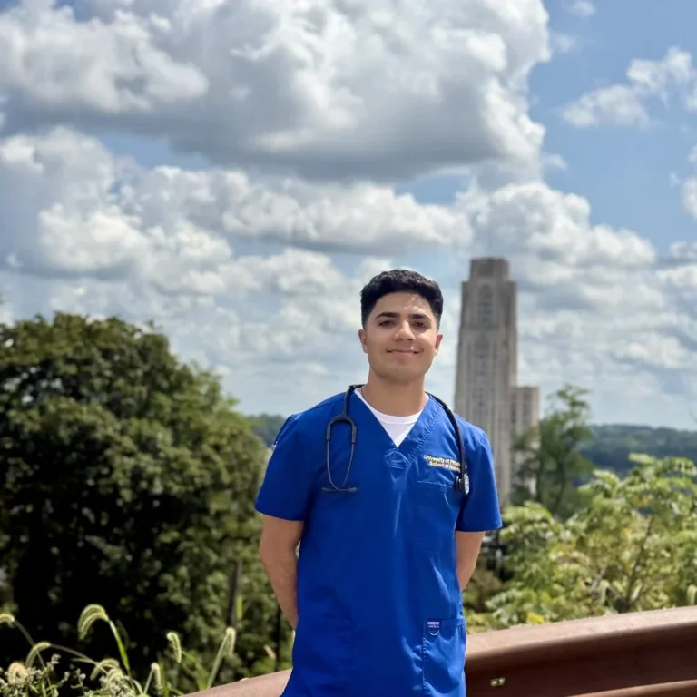 Pitt Nursing student Nevil Gandhi